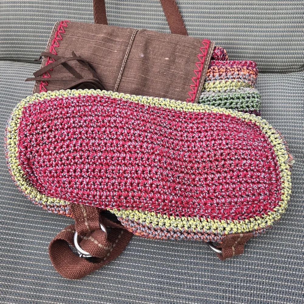 The Sak Avalon Crochet Backpack